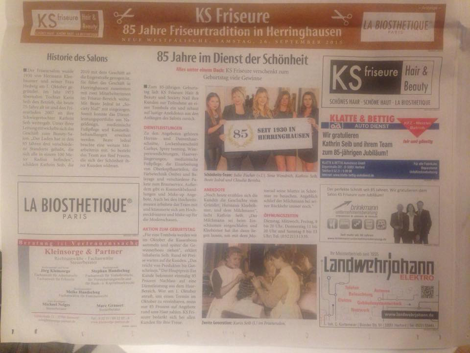 KS friseure - Friseur Herford